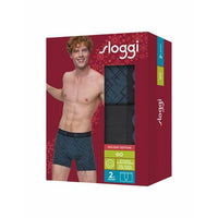 Sloggi Heren Boxer men Go Holiday Short 2-Pack 10198168 - Jambelles