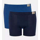 Sloggi Heren Boxer Sloggi men GO Natural Short 2-Pack 10214598 - Jambelles
