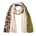Sunset Shawl / Sjaal Winter sjaal met luipaard print SH69297 - Jambelles