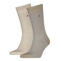 Tommy Hilfiger Heren Sokken Men Small Stripe Sock 2P 100001496 - Jambelles