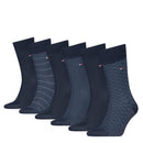 Tommy Hilfiger Heren Sokken Men Sock 6P Tin Giftbox Birdeye 701235373 - Jambelles