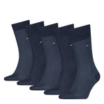 Tommy Hilfiger Heren Sokken Th Men Sock 5P Giftbox Herringbone Dot 701235374 - Jambelles