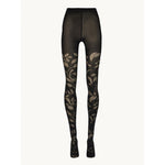 Wolford Dames Panty Floral Tights 17626 - Jambelles