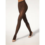 Wolford Dames Panty Jacquard Tights 17606 - Jambelles