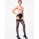 Wolford Dames Panty Velvet Light 40 Stay-Up 28117 - Jambelles