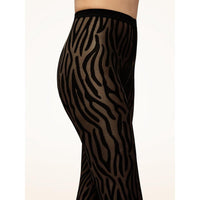Wolford Dames Panty Wilderniss Tights 18852 - Jambelles