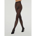 Wolford Dames Stay-up Kousen Heart Tights 14960 - Jambelles