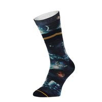 Xpooos Heren Sokken Spaceboarding 60312 - Jambelles
