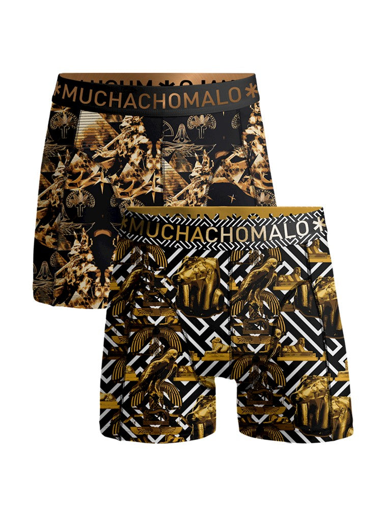 Men 2-Pack Boxer Short Myth 2P MYTHEGYPT1010 - Jambelles Muchachomalo M / Print/Print