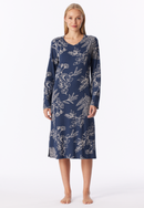 Schiesser Comfort Essentials dames nachthemd met bloemenprint 181985