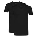 Ten Cate Heren Basics organic cotton V-Hals T-shirt 2-pack 32325