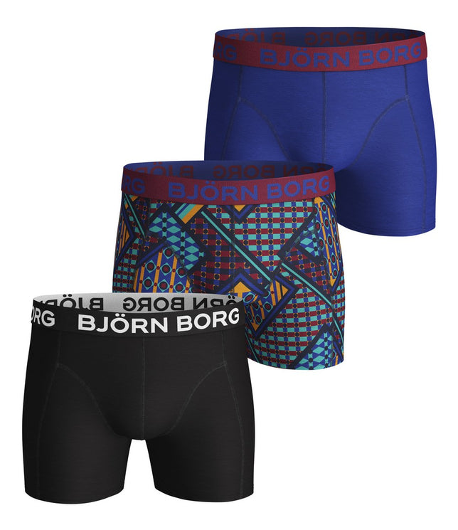 3PShortsBBLelLouvreCombedCotton1841-1234_BeetRed_1