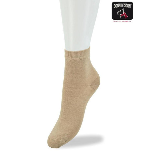 Bonnie Doon Dames Sneakersokken Basic Cotton Quarter BD941101 - Jambelles