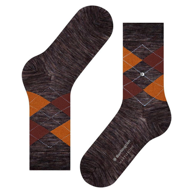 Burlington Dames Sokken Marylebone Melange SO 22282 - Jambelles