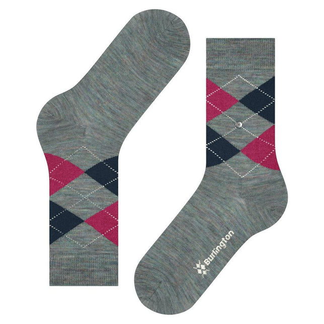 Burlington Dames Sokken Marylebone Melange SO 22282 - Jambelles