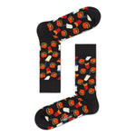 Dames &amp; Heren Fantasie Sokken Happy Socks Hamburger HAM01 - Jambelles
