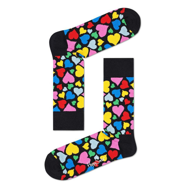Happy Socks Dames &amp; Heren Fantasie Sokken Heart Sock HRT01 - Jambelles