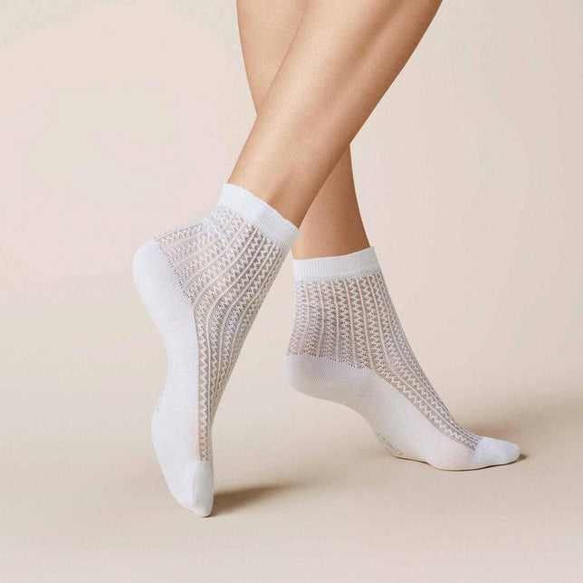 Kunert Dames Sokken ZIGZAG STRIPE 110235710 - Jambelles