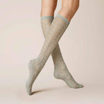 Kunert Dames Kniekousen AJOUR 110237410 - Jambelles