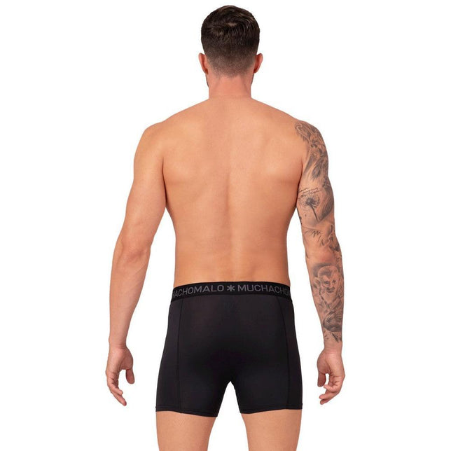 Muchachomalo Heren Boxer Men 3-pack Shorts Solid Microfiber 3P U-MICROFIB1010 - Jambelles