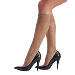 Oroblu Dames Panty Kniekousen Mibas Lycia kneehigh 15 den lycra VOBC01056 - Jambelles