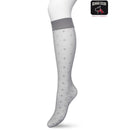 Bonnie Doon Dames Panty Kniekousen Geometric Knee High BP211503 - Jambelles