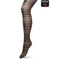 Bonnie Doon Dames Panty London Checks Tights BP211910 - Jambelles