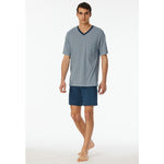 Schiesser Heren Pyjama set Schlafanzug kurz 181161 - Jambelles