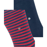 Burlington Heren Sokken Everyday Stripe SO - Mixed 2-Pack 21087 - Jambelles