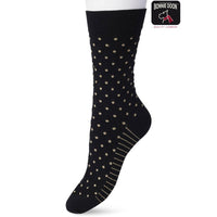 Bonnie Doon Dames Sokken Lurex Dots Sock BP211109 - Jambelles