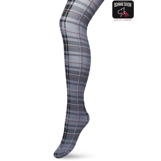 Bonnie Doon Dames Panty London Checks Tights BP211910 - Jambelles