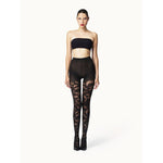 Wolford Dames Panty Floral Tights 17626 - Jambelles