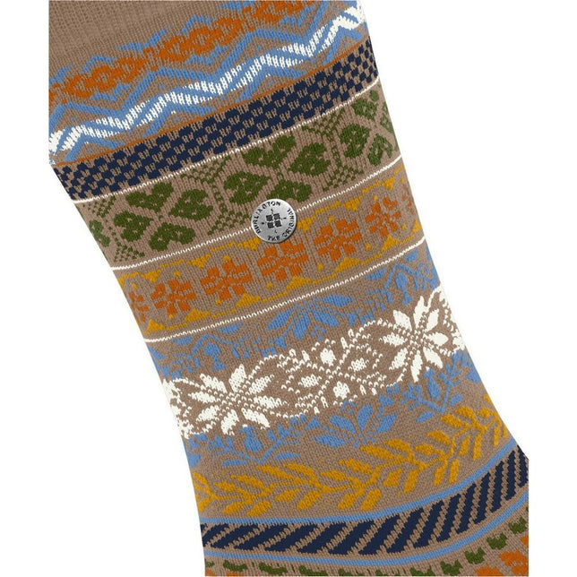 Burlington Heren Sokken Country Fair Isle SO 24737 - Jambelles