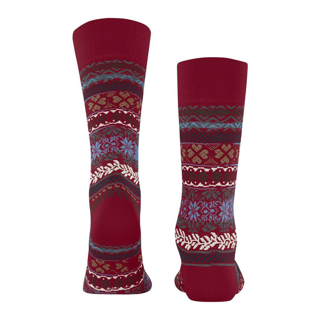 Burlington Heren Sokken Country Fair Isle SO 24737 - Jambelles