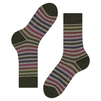 Falke Heren Sokken Tinted StripeSO 13279 - Jambelles