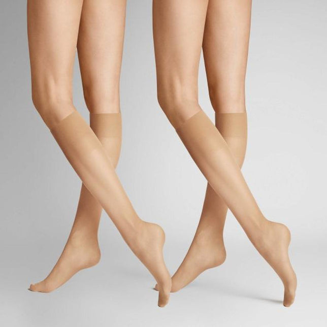 Hudson Dames Panty Kniekousen Simply 20 To Go 2-Pack 120002052 - Jambelles