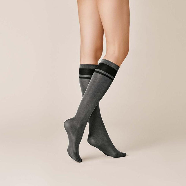 Kunert Dames Kniekousen GLOSSY 110171510 - Jambelles