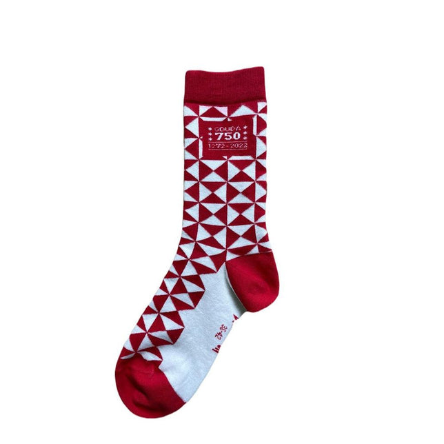 Bonnie Doon Dames &amp; Heren Fantasie Sokken Gouda 750 jaar Sock G22750 - Jambelles