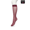 Bonnie Doon Dames Kniekousen Fancy Flower Knee-High BP221803 - Jambelles