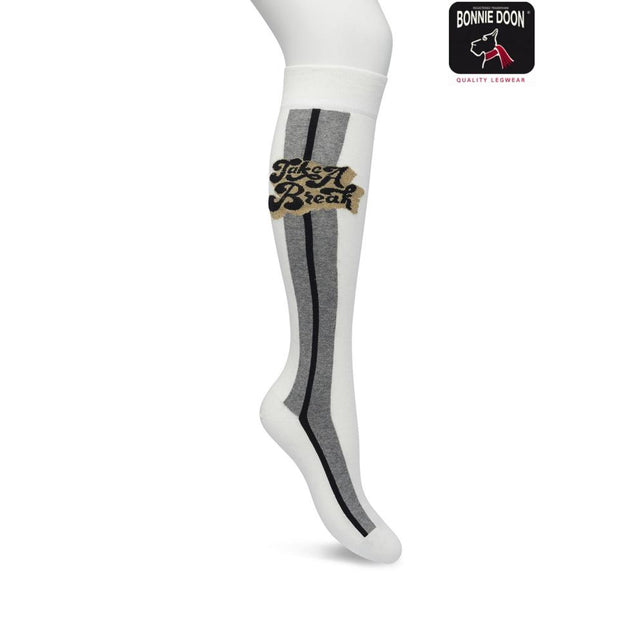 Bonnie Doon Dames Kniekousen Take a Break Knee Sock BP221703 - Jambelles