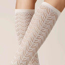 Kunert Dames Kniekousen AJOUR 110237410 - Jambelles