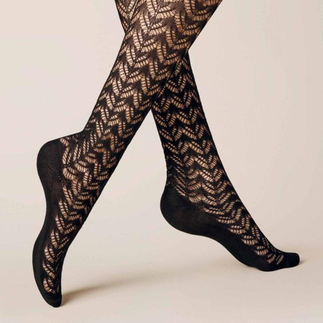 Kunert Dames Kniekousen AJOUR 110237410 - Jambelles