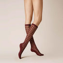 Kunert Dames Kniekousen AJOUR 110237410 - Jambelles