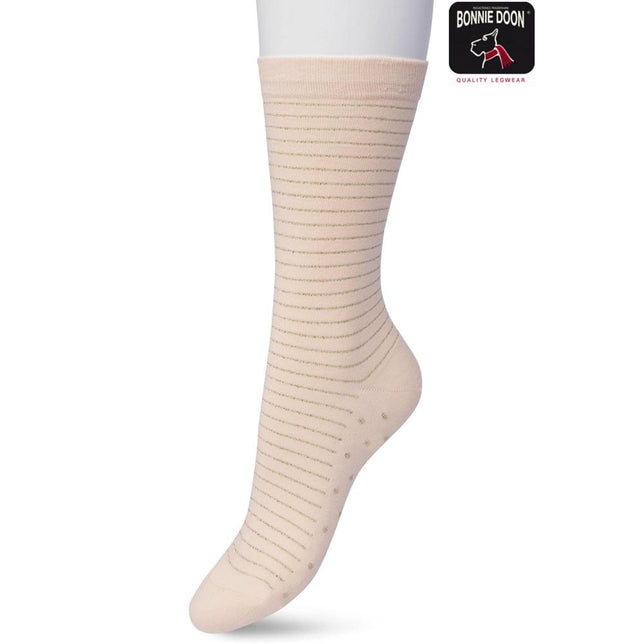 Bonnie Doon Dames Sokken Lurex Stripe Sock BP211110 - Jambelles