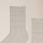 Kunert Dames Sokken Romantic Ajour 110500018 - Jambelles