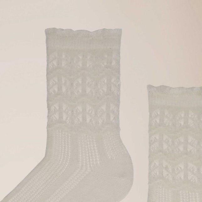 Kunert Dames Sokken Romantic Ajour 110500018 - Jambelles