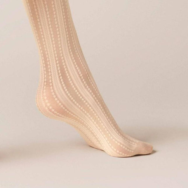 Kunert Dames Panty Graphic Stripes 110500026 - Jambelles