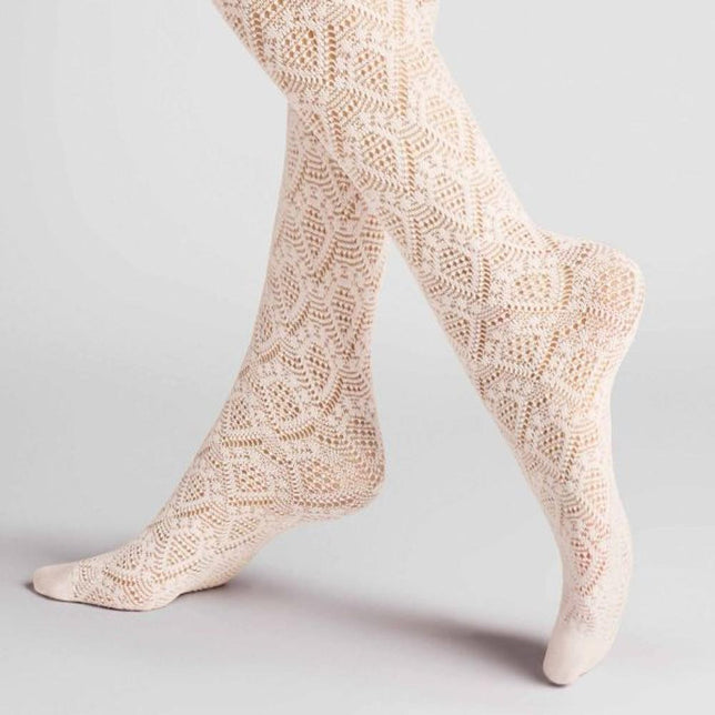 Hudson Dames Kniekousen Graphic Crochet 120000030 - Jambelles