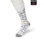 Bonnie Doon Dames &amp; Heren Fantasie Sokken Biker Sock BT992103 - Jambelles