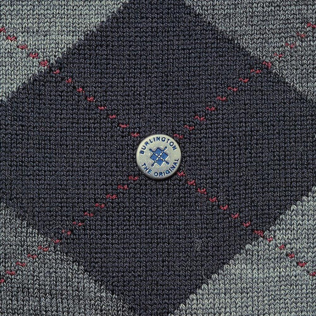 Burlington Heren Sokken Edinburgh SO 21182 - Jambelles